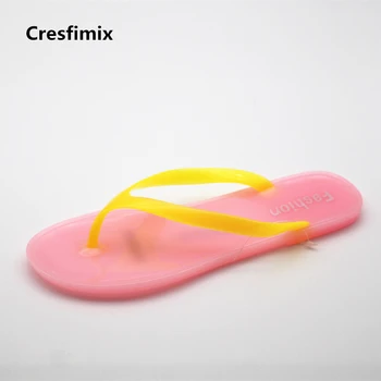 Cresfimix women fashion spring & summer comfortable jelly flip flops lady waterproof soft beach flip flops female cool flip flop
Cresfimix women fashion spring & summer comfortable jelly flip flops lady waterproof soft beach flip flops female cool flip flop