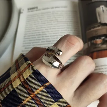 Handmade Vintage women's water drop ring silver color cool person industrial style punk top quality open rings for ladies
Handmade Vintage women's water drop ring silver color cool person industrial style punk top quality open rings for ladies