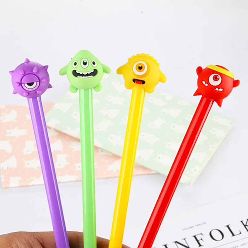 Cartoon Monster Gel Pens for writing Cute 0.5 mm Black Ink neutral Pen School Supplies Stationery kids gift
Cartoon Monster Gel Pens for writing Cute 0.5 mm Black Ink neutral Pen School Supplies Stationery kids gift