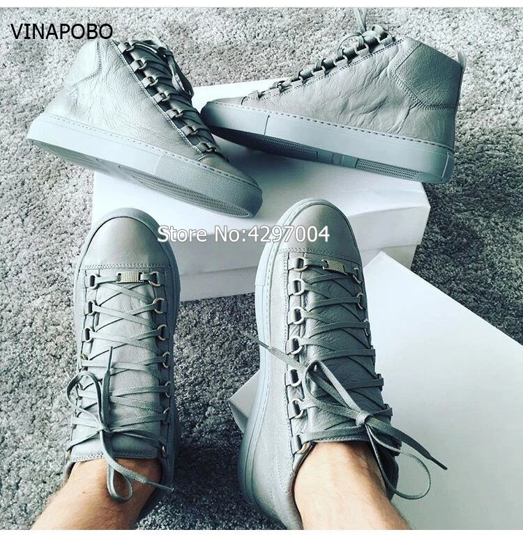 Vinapobo Fashion High Top Men Shoes Leather Men Casual Shoes For Autumn Winter Male Footwear Flats Lace-Up Breathable Ankle Boot
Vinapobo Fashion High Top Men Shoes Leather Men Casual Shoes For Autumn Winter Male Footwear Flats Lace-Up Breathable Ankle Boot