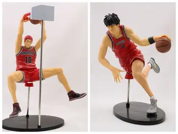 Anime Slam Dunk Dribbling Version Rukawa Kaede Hanamichi Sakuragi Scene Version GK PVC Action Figure Collectible Model Toy
Anime Slam Dunk Dribbling Version Rukawa Kaede Hanamichi Sakuragi Scene Version GK PVC Action Figure Collectible Model Toy