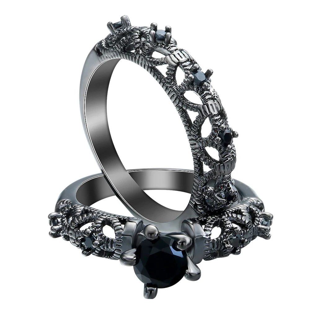 Elegant design for love male and female couple black zircon cubic zirconia black ring men and women couple fashion jewelry
Elegant design for love male and female couple black zircon cubic zirconia black ring men and women couple fashion jewelry