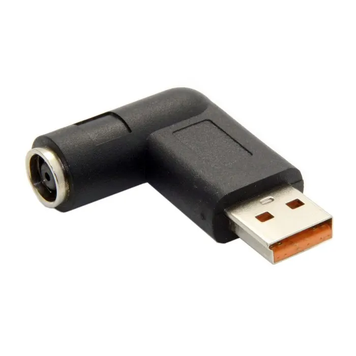 7.9*5.4mm DC Jack to Special USB Charger 90 Degree Angled Power Adapter for Lenovo Yoga3 PRO Yoga 3 4 11 Laptop
7.9*5.4mm DC Jack to Special USB Charger 90 Degree Angled Power Adapter for Lenovo Yoga3 PRO Yoga 3 4 11 Laptop