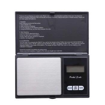 Mini Digital Scale Ultra Slim Multifunction Easy to Clean Large Display Electronic Platform Scale for Tea Leaf Kitchen Food
Mini Digital Scale Ultra Slim Multifunction Easy to Clean Large Display Electronic Platform Scale for Tea Leaf Kitchen Food
