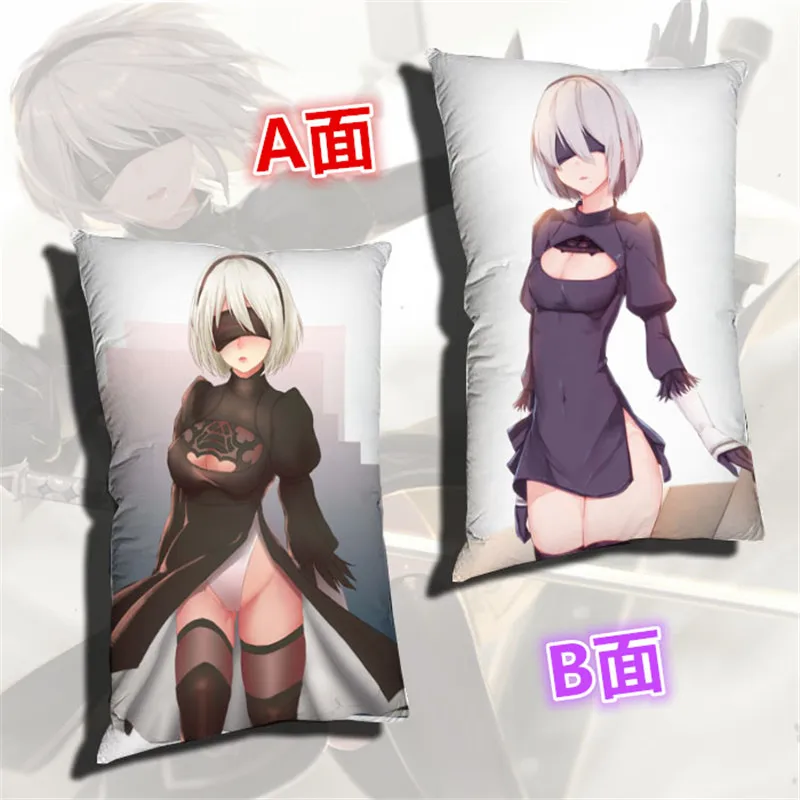 WOW!! New Anime Game NieR:Automata pillow Cushion 40*60cm 3D pattern YoRHa 2B 2A 9S emil Pillowcase Bedding Covers Home Gifts
WOW!! New Anime Game NieR:Automata pillow Cushion 40*60cm 3D pattern YoRHa 2B 2A 9S emil Pillowcase Bedding Covers Home Gifts