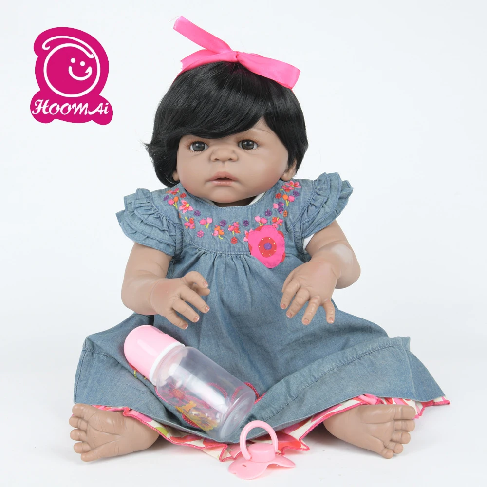 55cm Full Silicone Reborn Baby Dolls Alive Lifelike Real Dolls Realistic Bebe Reborn Babies Toys Bath Playmate Toy
55cm Full Silicone Reborn Baby Dolls Alive Lifelike Real Dolls Realistic Bebe Reborn Babies Toys Bath Playmate Toy