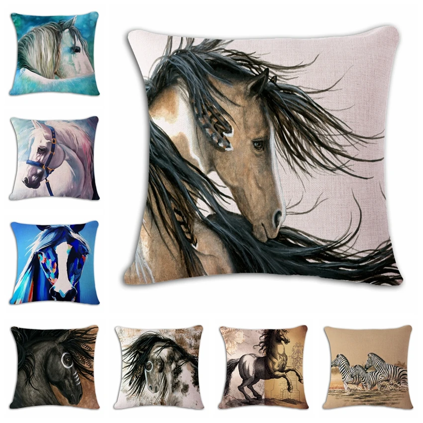 Personality running horse Cushion(No Filler) Polyester Family affection Sofa Car Seat family Home Decorative Throw Pillow
Personality running horse Cushion(No Filler) Polyester Family affection Sofa Car Seat family Home Decorative Throw Pillow