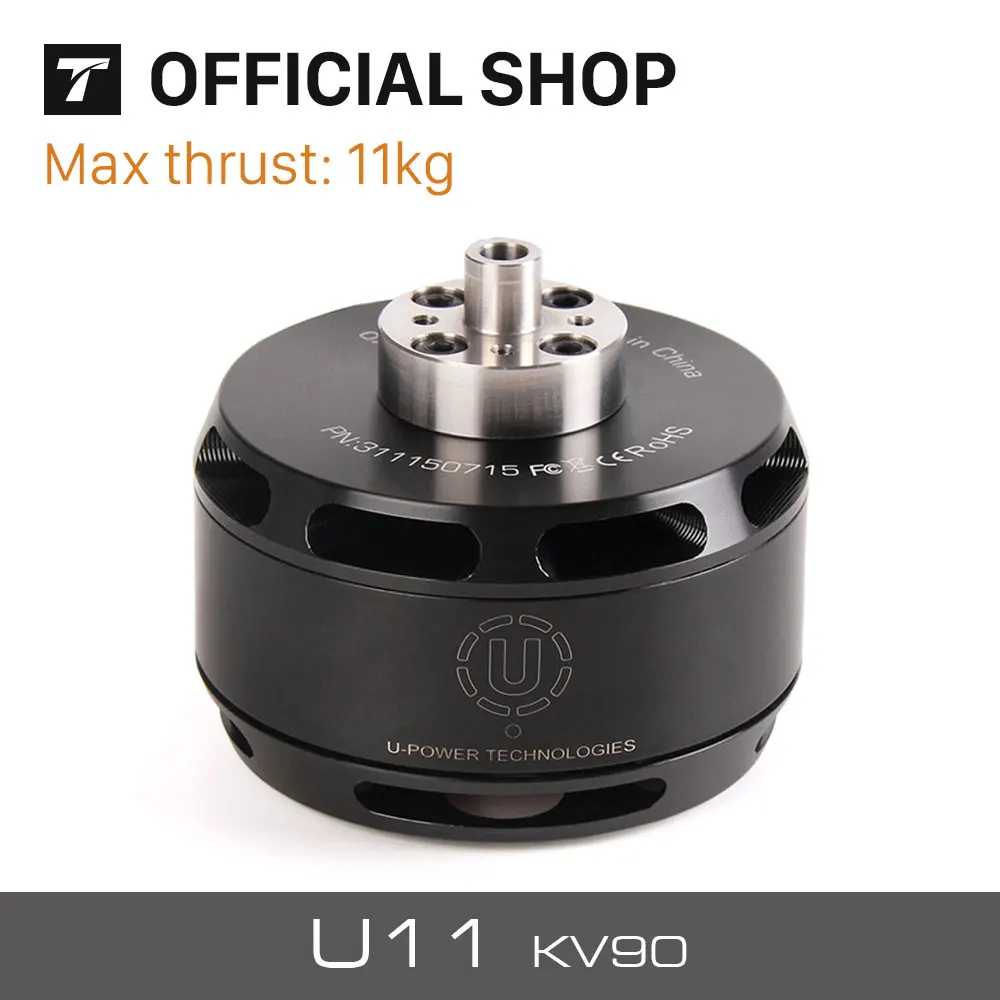 T-Motor U11 90KV 6-12S Power Brushless Tiger Brushless Motor For Multicopter Helicopter Multirotor Drones
T-Motor U11 90KV 6-12S Power Brushless Tiger Brushless Motor For Multicopter Helicopter Multirotor Drones