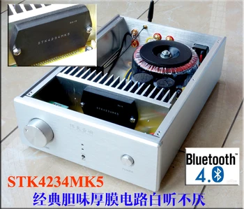 NewDIY enthusiast amplifier copper Calf 100W * 2 Bluetooth 4.0 STK4234MK5 hifi fever audio amplifier 110V/220V home amplifier
NewDIY enthusiast amplifier copper Calf 100W * 2 Bluetooth 4.0 STK4234MK5 hifi fever audio amplifier 110V/220V home amplifier