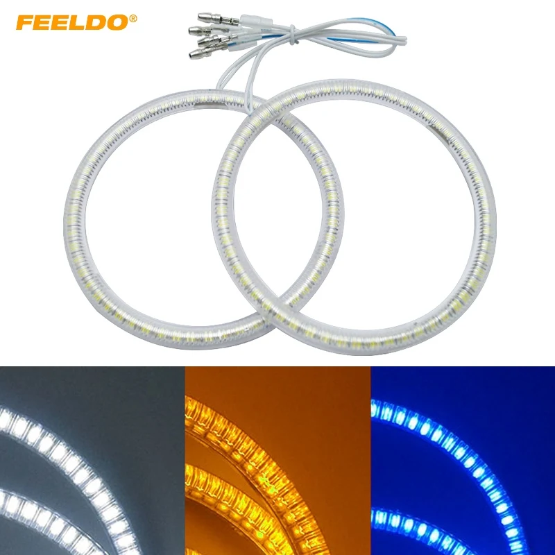 FEELDO 2X106mm Moto LED Halo кольца ангельские глазки DRL фара для Yamaha Majesty250 свет # HQ996
FEELDO 2X106mm Moto LED Halo кольца ангельские глазки DRL фара для Yamaha Majesty250 свет # HQ996