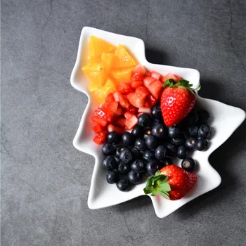 Nordic Creative Porcelain Christmas Tree Shape Cake Dessert Snack Fruit Pastry Plate High Temperature Resistant
Nordic Creative Porcelain Christmas Tree Shape Cake Dessert Snack Fruit Pastry Plate High Temperature Resistant