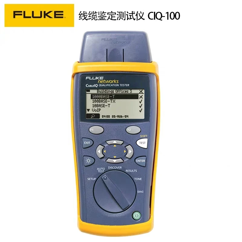 FLUKE NETWORKS CIQ-WM/CIQ-100/CIQ-KIT Cable Tester MT-8200-63A MT-8200-60-KIT DHL free shipping ELINK
FLUKE NETWORKS CIQ-WM/CIQ-100/CIQ-KIT Cable Tester MT-8200-63A MT-8200-60-KIT DHL free shipping ELINK