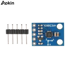 IIC/I2C GY-273 HMC5883L 3 axes boussole magnétomètre Module de carte de capteur pour Arduino 3-5V puissance(China)
