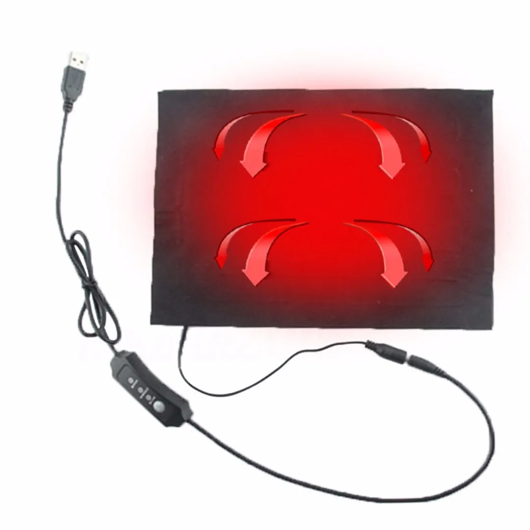 New 5V USB Electric Heating Pad 3 Gear Adjusted Temperature DIY Thermal Vest Jacket
New 5V USB Electric Heating Pad 3 Gear Adjusted Temperature DIY Thermal Vest Jacket