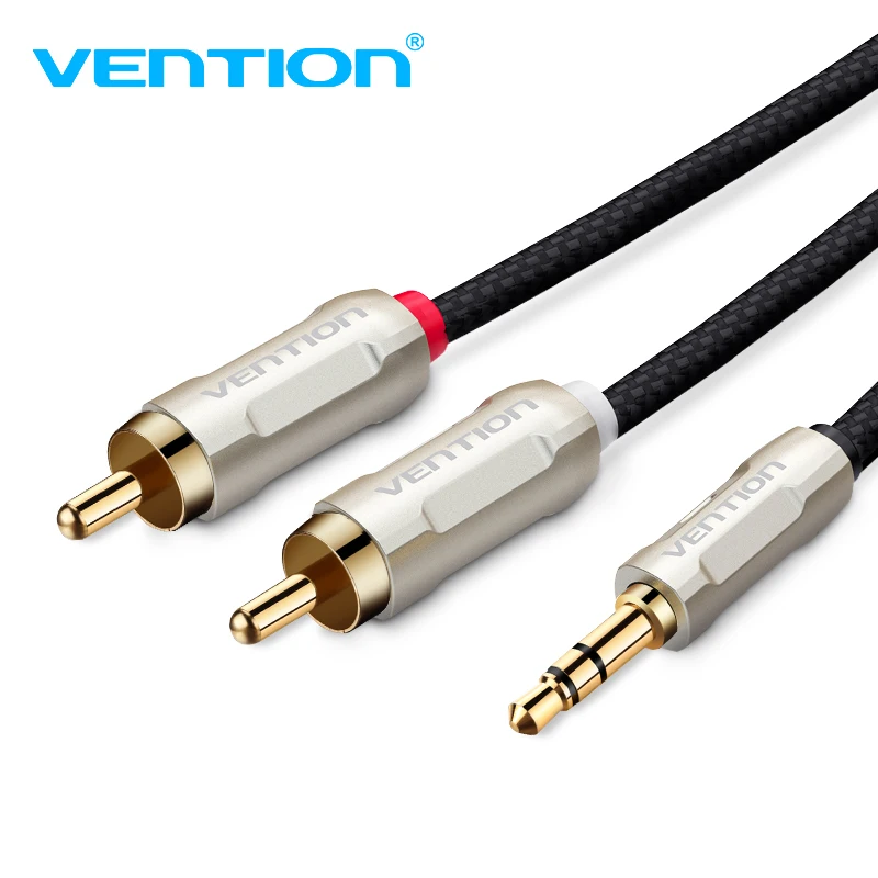 Vention 2RCA to 3.5 Audio RCA Cable Male to Male rca 3.5mm jack AUX Cable for Amplifiers Phone Audio Mixer Home Theater DVD 
Vention 2RCA to 3.5 Audio RCA Cable Male to Male rca 3.5mm jack AUX Cable for Amplifiers Phone Audio Mixer Home Theater DVD