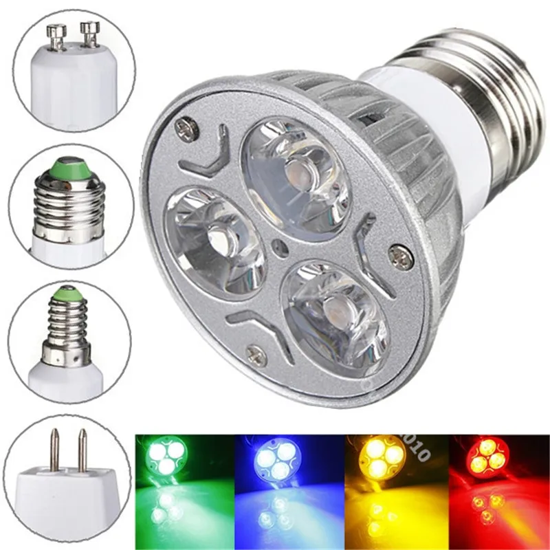 Smuxi GU10 3W 3 LED Energy Saving Spot Down Light Spotlight Lamp Bulb Color 220V AC
Smuxi GU10 3W 3 LED Energy Saving Spot Down Light Spotlight Lamp Bulb Color 220V AC