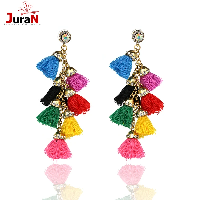 JURAN New Long firenze fringe Drop Earings Big BOHO Rope Tassel Dangle Statement Earrings For Women Long Earring 10 Colors O2203
JURAN New Long firenze fringe Drop Earings Big BOHO Rope Tassel Dangle Statement Earrings For Women Long Earring 10 Colors O2203