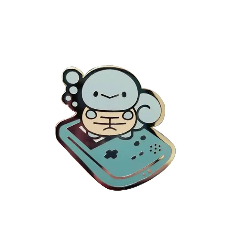 Squirtle Pokemon starter badge cute game controller pin nostalgia entertainment jewelry
Squirtle Pokemon starter badge cute game controller pin nostalgia entertainment jewelry