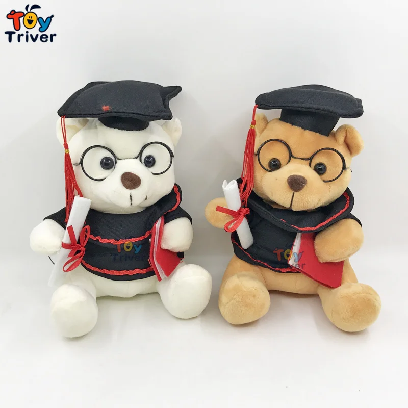 Graduation Brown White Teddy Bear Doctor Dr.bear Bears Plush Stuffed Toy Student College Graduation Doll Baby Kids Birthday Gift
Graduation Brown White Teddy Bear Doctor Dr.bear Bears Plush Stuffed Toy Student College Graduation Doll Baby Kids Birthday Gift