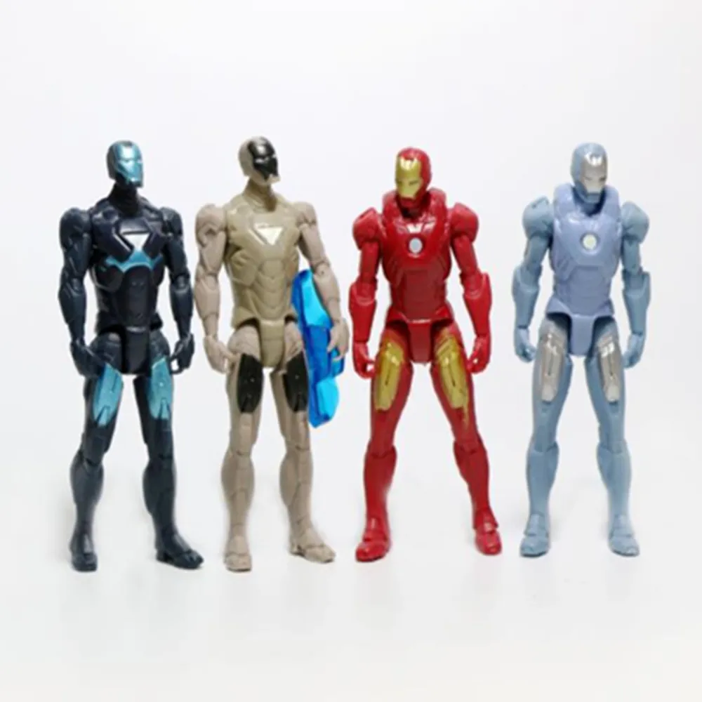 1 pcs Cartoon Super Hero Iron Man Action Figures Activities Joint PVC Model Four Kinds Of Style Kid Gift Toy
1 pcs Cartoon Super Hero Iron Man Action Figures Activities Joint PVC Model Four Kinds Of Style Kid Gift Toy