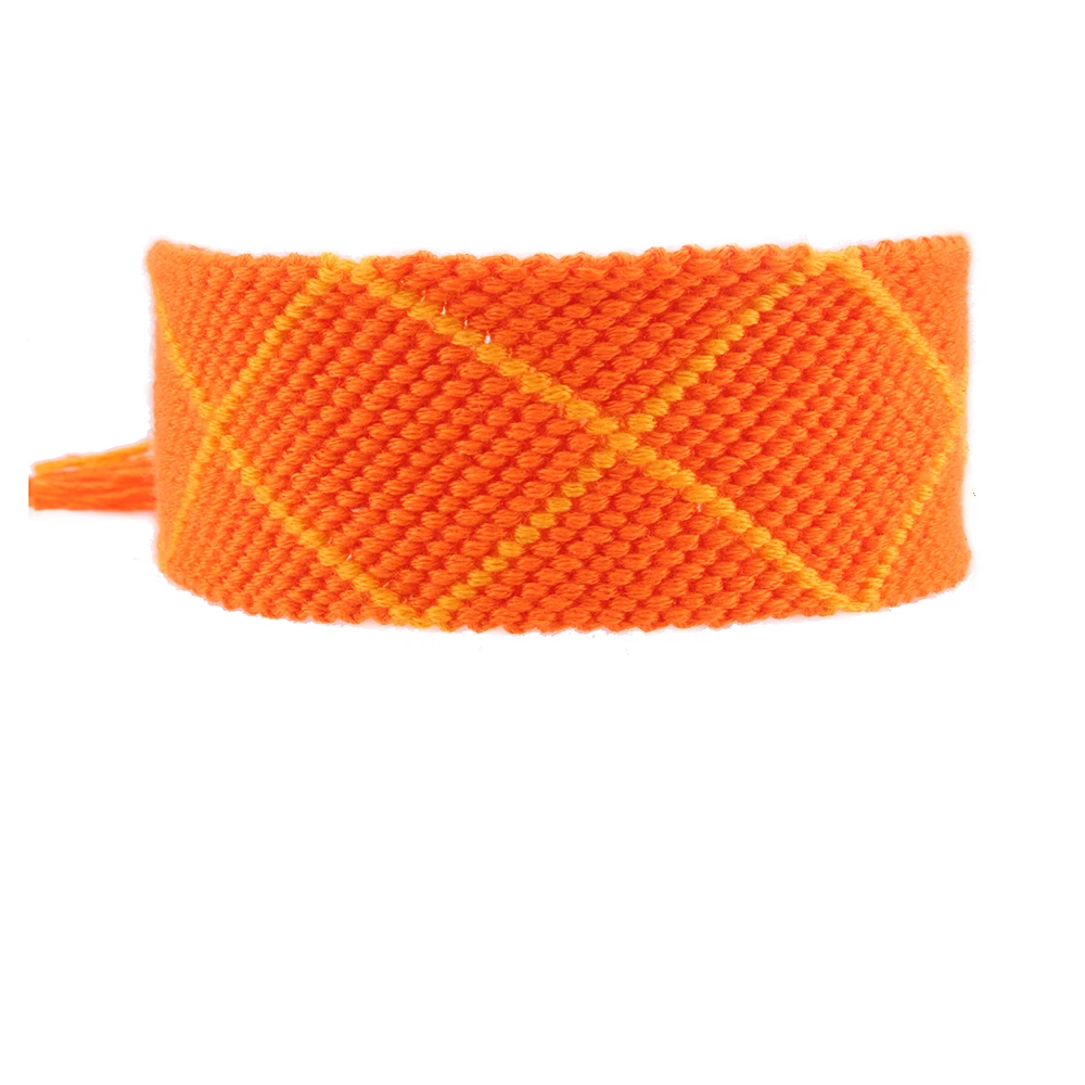 brazilian fashion christian woven friendship bracelet chic orange yellow embroidery thread macrame wave bohemian bracelets femme
brazilian fashion christian woven friendship bracelet chic orange yellow embroidery thread macrame wave bohemian bracelets femme
