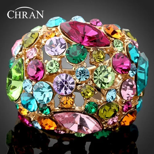 Chran New Wholesale Gold Colorful Flower Finger Rings Fashionable Women Jewelry Accessories Gifts Free Drop Shipping DFDR0048
Chran New Wholesale Gold Colorful Flower Finger Rings Fashionable Women Jewelry Accessories Gifts Free Drop Shipping DFDR0048