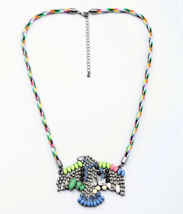 KISS ME New Styles 2013 Fashion Jewelry Braided rope Eagle Pendant Fashion Necklace
KISS ME New Styles 2013 Fashion Jewelry Braided rope Eagle Pendant Fashion Necklace