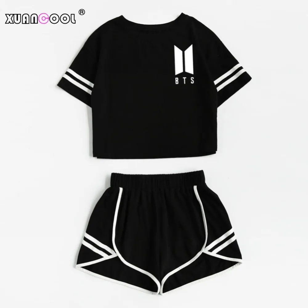 XUANCOOL Women Two Piece Outfits Love Yourself Summer Style Black Short Sleeve Top and Shorts Set Women Sets Clothes
XUANCOOL Women Two Piece Outfits Love Yourself Summer Style Black Short Sleeve Top and Shorts Set Women Sets Clothes