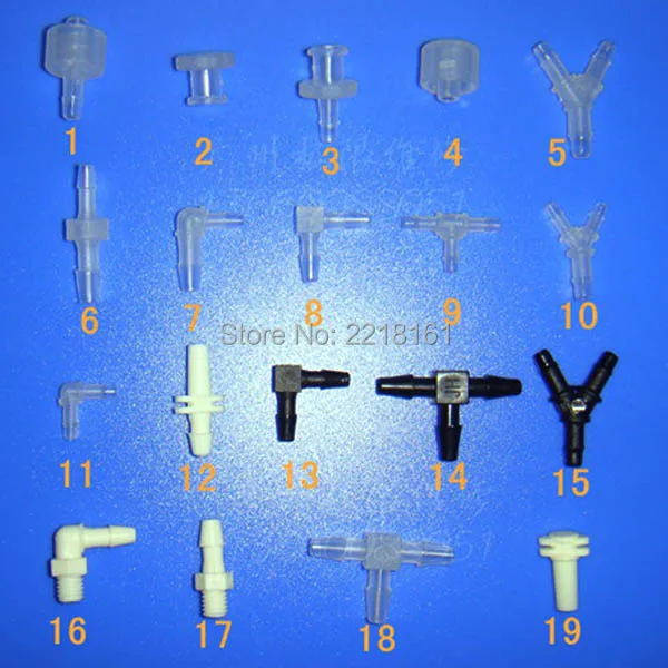 Factory supplier 50pcs/lot Large format printer Plastic Y shape ink tube connector / UV printer ink pipe / Hose fitting
Factory supplier 50pcs/lot Large format printer Plastic Y shape ink tube connector / UV printer ink pipe / Hose fitting