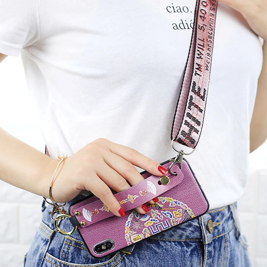 shoulder strap silicon case for iphone 7 8 6s 6 plus XR X XS MAX case cover fashion 3d wristband holder soft phone bag capa fund
shoulder strap silicon case for iphone 7 8 6s 6 plus XR X XS MAX case cover fashion 3d wristband holder soft phone bag capa fund