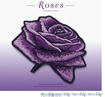 2pcs/lot Chinese style purple/gray rose Embroidery patch applique for DIY coat shoes iron-on size 7*6cm
2pcs/lot Chinese style purple/gray rose Embroidery patch applique for DIY coat shoes iron-on size 7*6cm