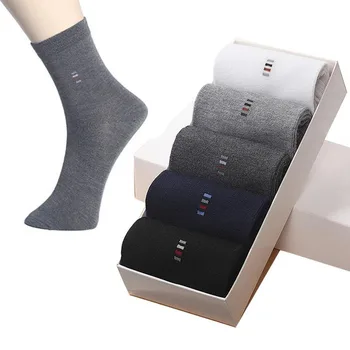 LNRRABC 2019 New Arrival 5Pairs/Set Autumn Winter 5Colors Cotton Business Casual Breathable Calcetines Men Socks
LNRRABC 2019 New Arrival 5Pairs/Set Autumn Winter 5Colors Cotton Business Casual Breathable Calcetines Men Socks