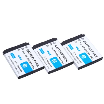 

3pcs/Lot NP-BD1 NP-FD1 Battery for Sony Cybershot DSC-T2 DSC-G3 DSC-T70 DSC-T75 DSC-T77 DSC-T200 T300 T500 T700 T90 T900 TX1 Z1