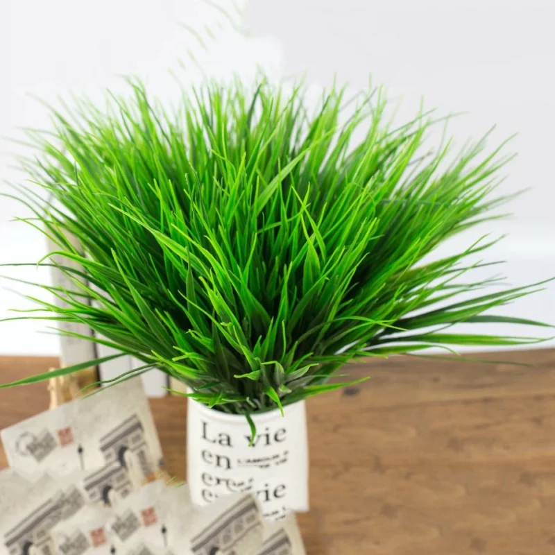 2 Bouquet Bonsai Green Bonsai Grass Artificial Plant Plastic Clover European Vivid Leaves Wedding Decoration Size 30 CM 3 S AB
2 Bouquet Bonsai Green Bonsai Grass Artificial Plant Plastic Clover European Vivid Leaves Wedding Decoration Size 30 CM 3 S AB