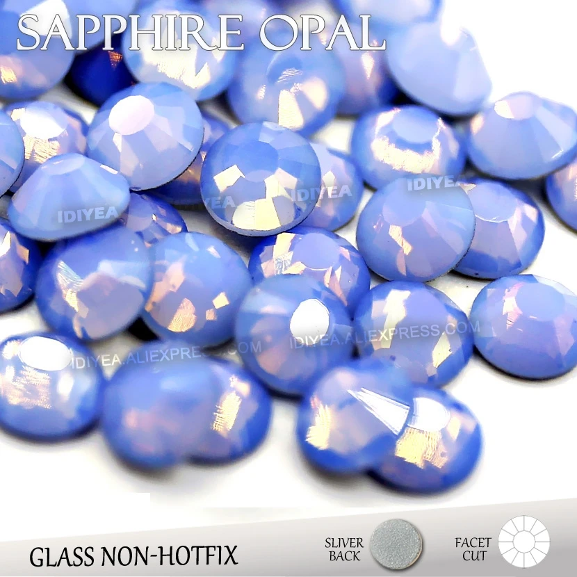 Sapphire Opal SS3 SS4 SS6 SS8 SS10 SS12 SS20 for Nail Art Rhinestone Glitter Flat Back Crystal DIY Non HotFix stone Decor strass
Sapphire Opal SS3 SS4 SS6 SS8 SS10 SS12 SS20 for Nail Art Rhinestone Glitter Flat Back Crystal DIY Non HotFix stone Decor strass