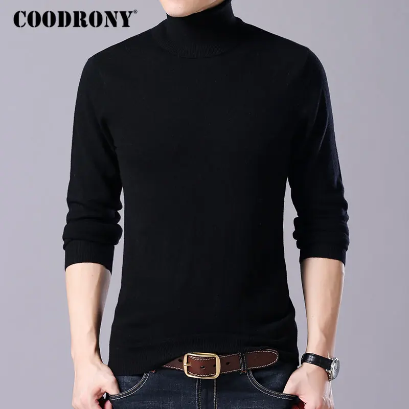 COODRONY Brand Sweater Men Casual Turtleneck Pull Homme Autumn Winter 100% Merino Wool Sweaters Warm Cashmere Pullover Men 93004
COODRONY Brand Sweater Men Casual Turtleneck Pull Homme Autumn Winter 100% Merino Wool Sweaters Warm Cashmere Pullover Men 93004