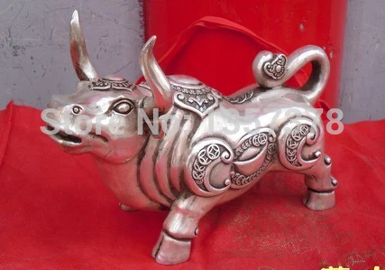 shitou 00679 China antique imitation Tibetan Buddhist bronze coated silver OX COW statue 16cm discount 30% (C0324)
shitou 00679 China antique imitation Tibetan Buddhist bronze coated silver OX COW statue 16cm discount 30% (C0324)