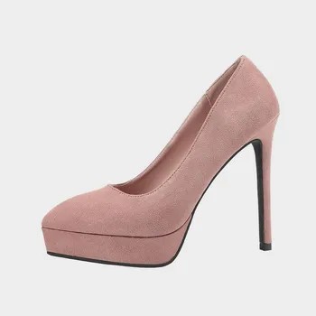 EOEODOIT Super High Stiletto Heels Platform Shoes Fashion Flock Slip On Pointed Toe Elevator Party Club Wedding Shoes 13 cm
EOEODOIT Super High Stiletto Heels Platform Shoes Fashion Flock Slip On Pointed Toe Elevator Party Club Wedding Shoes 13 cm