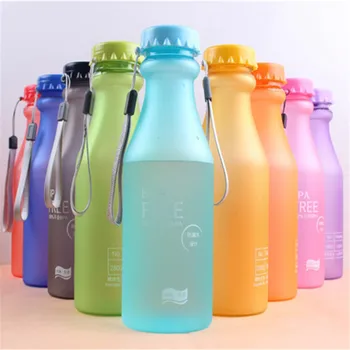 550ML Portable Candy Color Sports Soda Bottle Unbreakable Plastic Water Bottle High Quality BPA Free
550ML Portable Candy Color Sports Soda Bottle Unbreakable Plastic Water Bottle High Quality BPA Free