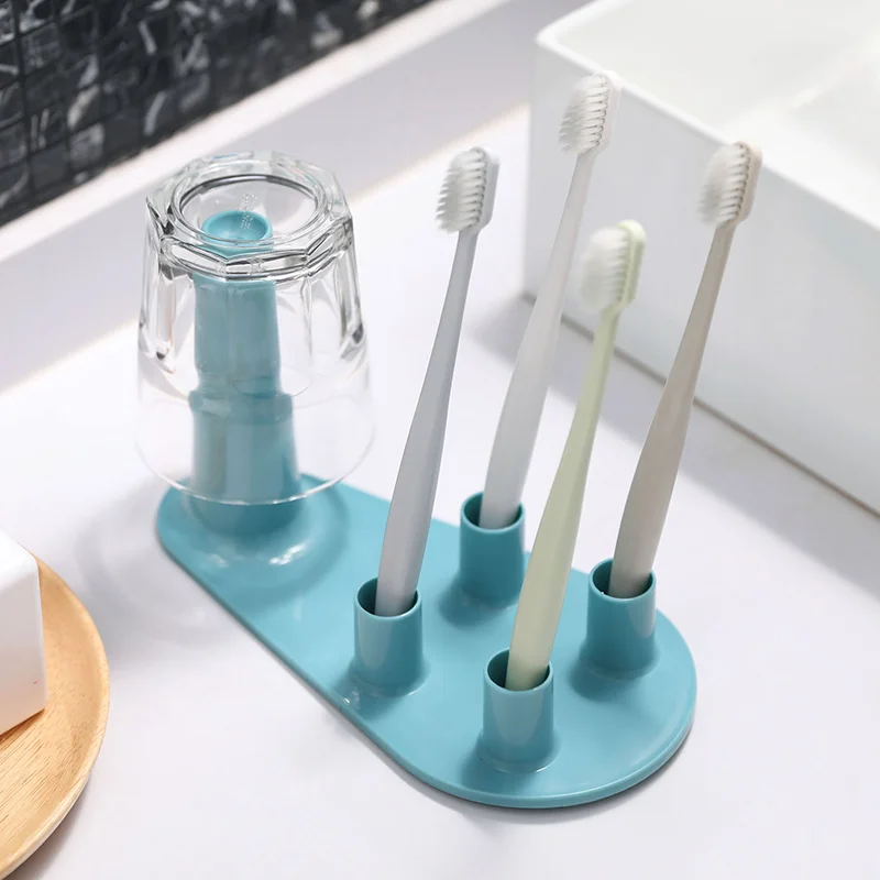 Pink Blue Green BathroomToothbrush Organizer Rack Family Washing Cup Draining Rack With 4 Toothbrush Holder Holes
Pink Blue Green BathroomToothbrush Organizer Rack Family Washing Cup Draining Rack With 4 Toothbrush Holder Holes