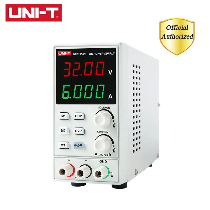 UNI-T UTP1306S Switching for DC Power Supply 4 Digits Display with Low Ripple Supply Stabilized Voltage Adjustable Mini Supply
UNI-T UTP1306S Switching for DC Power Supply 4 Digits Display with Low Ripple Supply Stabilized Voltage Adjustable Mini Supply