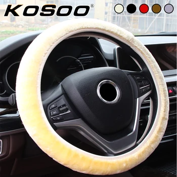 KOSOO Elastic Universal Steering Wheel Cover Plush Winter Non-slip Car Steering-Wheel Cover Auto Accessories For Honda For Volvo
KOSOO Elastic Universal Steering Wheel Cover Plush Winter Non-slip Car Steering-Wheel Cover Auto Accessories For Honda For Volvo