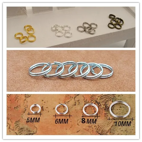Hot 100pcs 4 Color Metal Open Jump Ring Link For Necklace Bracelet Diy Jewelry Making Accessories Connectors 5mm/6mm/8mm/10mm
Hot 100pcs 4 Color Metal Open Jump Ring Link For Necklace Bracelet Diy Jewelry Making Accessories Connectors 5mm/6mm/8mm/10mm