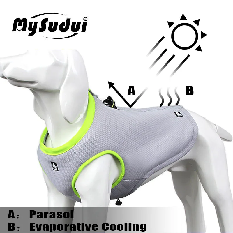 Truelove Pet dog summer clothes cooling vest jacket reflective dog vest small big dogs mesh dog harness vest clothing bulldog
Truelove Pet dog summer clothes cooling vest jacket reflective dog vest small big dogs mesh dog harness vest clothing bulldog