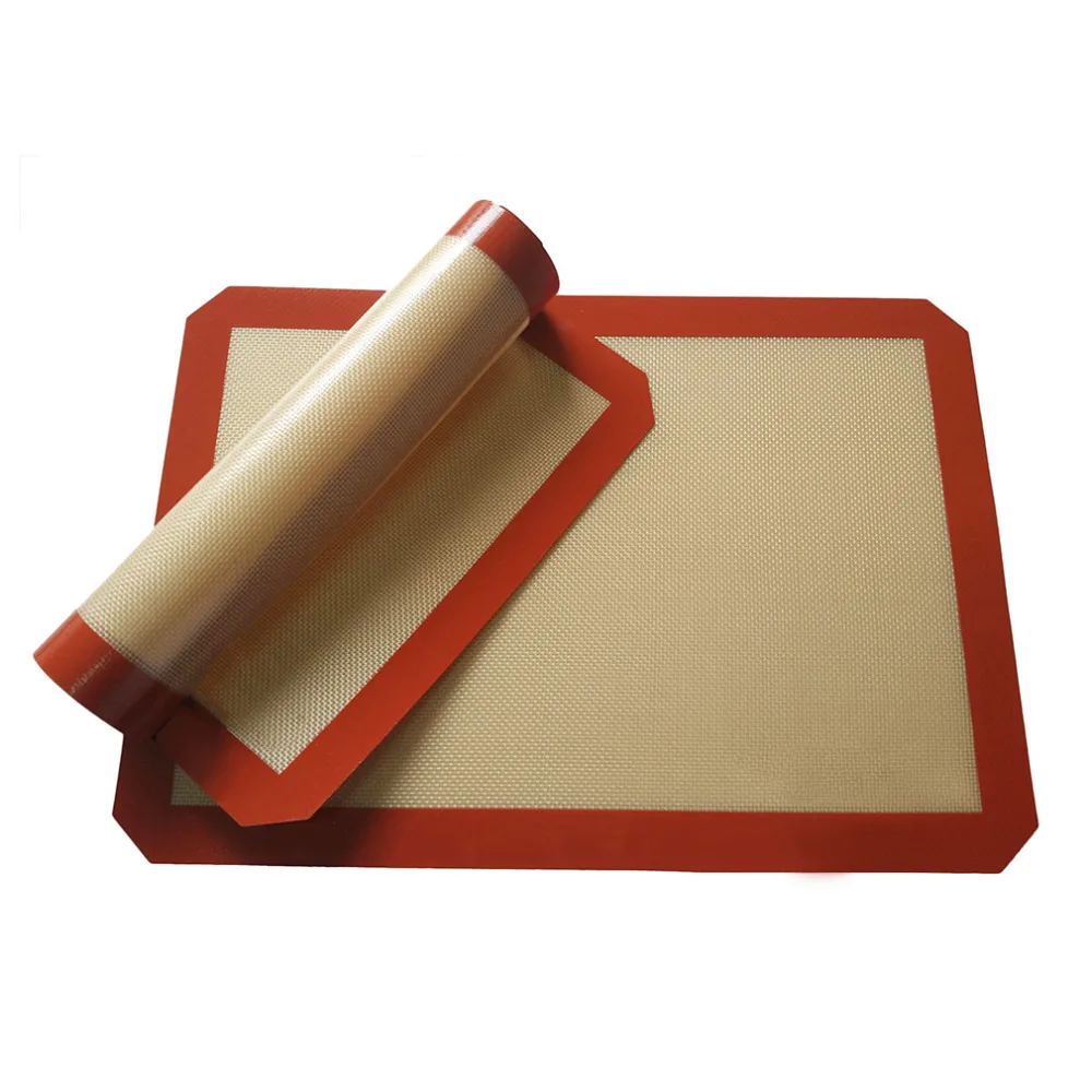 Hot Non-Stick Silicone Baking Mat Pad Teflon Baking Sheet Glass Fiber Rolling Dough Mat Baking Tools for Cakes Cookies Macaron
Hot Non-Stick Silicone Baking Mat Pad Teflon Baking Sheet Glass Fiber Rolling Dough Mat Baking Tools for Cakes Cookies Macaron