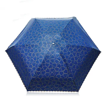 Light and small fresh sunscreen umbrella Flat head handle wavy flat five fold pocket umbrella mini small pocket paraguas women
Light and small fresh sunscreen umbrella Flat head handle wavy flat five fold pocket umbrella mini small pocket paraguas women