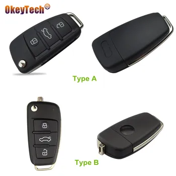 OkeyTech 3 Buttons Car Key Shell For Audi Q7 A3 A4 A6 A6L A8 TT Folding Flip Remot Car Key Case Uncut Blade Replacement Key Fob
OkeyTech 3 Buttons Car Key Shell For Audi Q7 A3 A4 A6 A6L A8 TT Folding Flip Remot Car Key Case Uncut Blade Replacement Key Fob