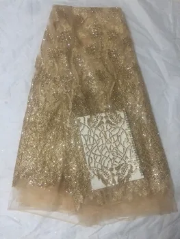 African tulle lace high quality with Gold Thread wedding lace African Fabric Swiss Voile Lace
African tulle lace high quality with Gold Thread wedding lace African Fabric Swiss Voile Lace