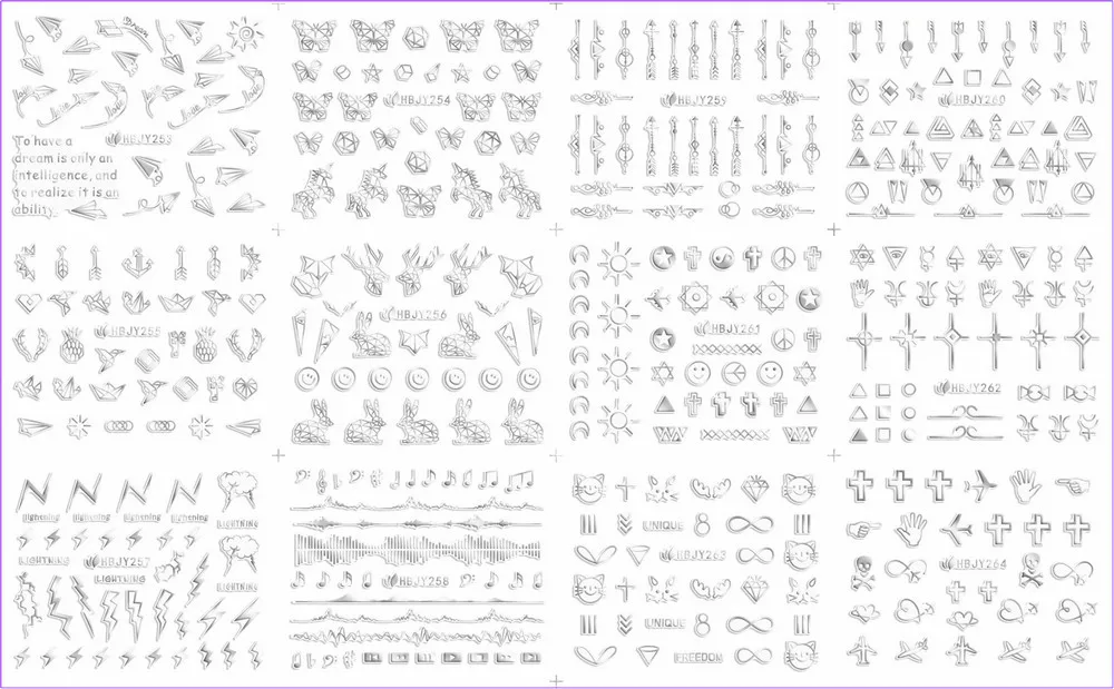 HBJY253-264