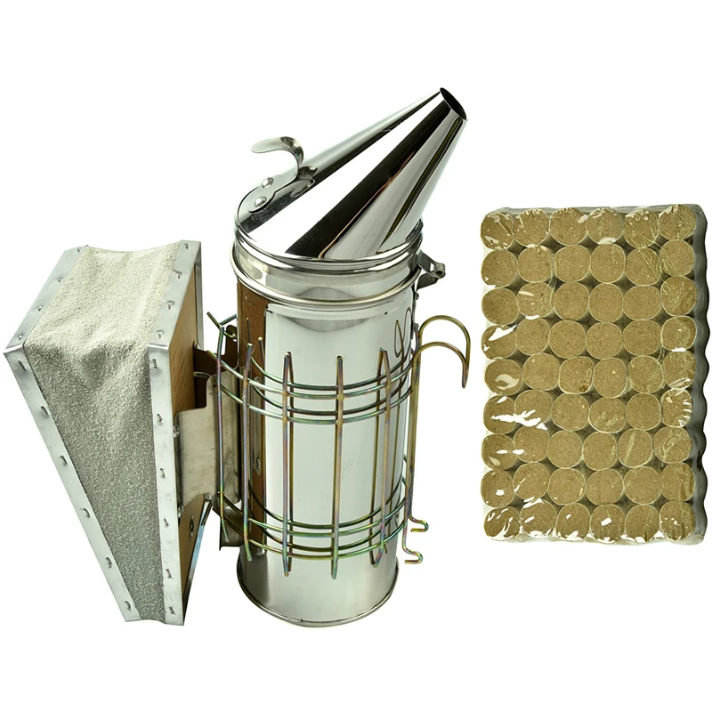 DLKKLB 1 Set Beekeeping Tool Stainless Steel Bee Hive Smoker Set Bee Smoker Bomb 54Pcs Apiculture Equipment
DLKKLB 1 Set Beekeeping Tool Stainless Steel Bee Hive Smoker Set Bee Smoker Bomb 54Pcs Apiculture Equipment